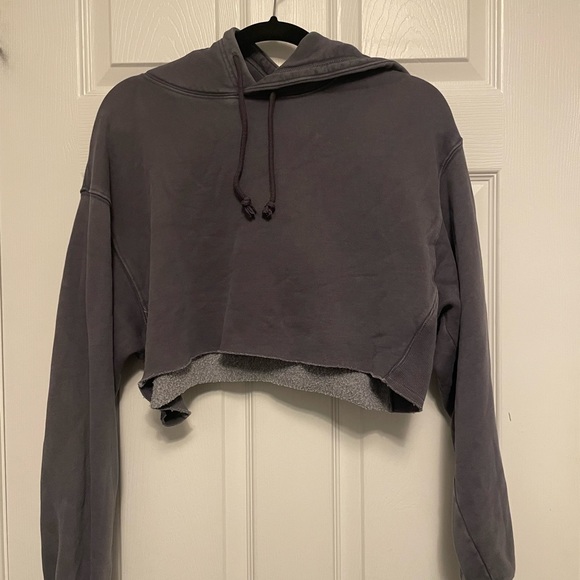 Tna Cozy Fleece Boyfriend Cropped Hoodie - Picture 1 of 4